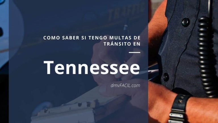 Cómo pagar una multa de policía por correo Tennessee