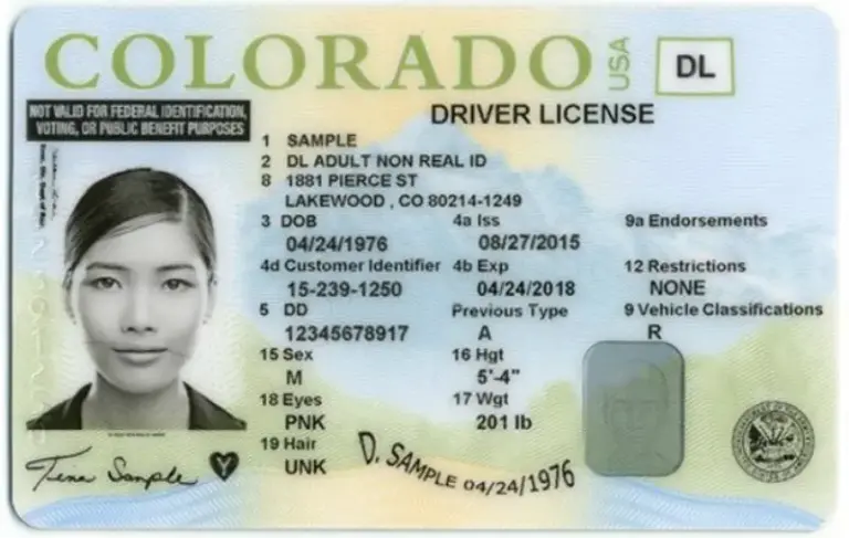 Perdí mi licencia de conducir de Colorado